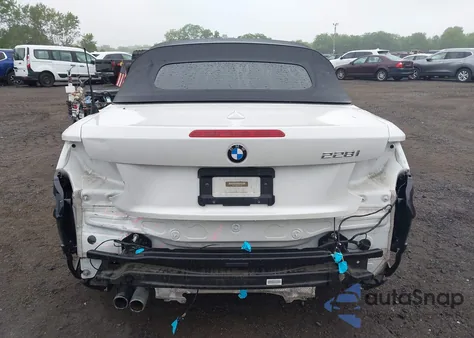 2016 BMW 228 I Sulev from USA, damaged, VIN WBA1K9C56GV710105